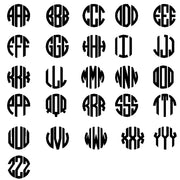 Monogram Name Necklace