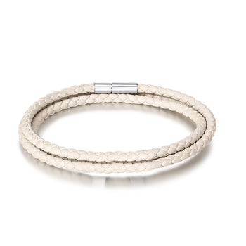 Fashionable Women Men Leather Bracelet