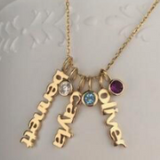 Personalized Birthstone Necklace #AS101767