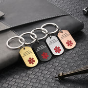 Engraving Stainless Steel Keychain