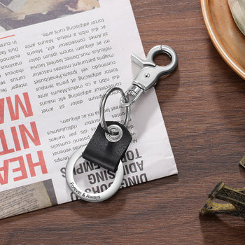 Personalized Stainless Steel Keychain