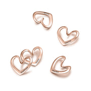 Stainless Steel Heart Shape Charm