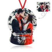 Christmas Photo Customization Ornaments Personalization