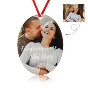 Christmas Photo Customization Ornaments Personalization