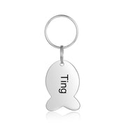 Personalized Stainless Steel Pet Collar Card Dog Tag