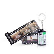 Personalized Plastic Memory Camera Roll Spotify Code Keychain