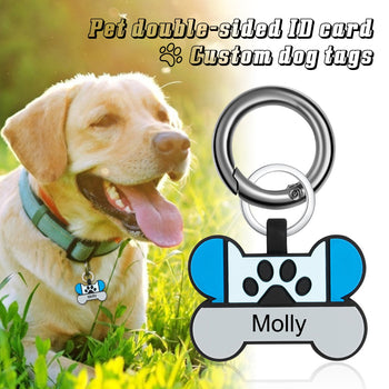 Personalized Silica Gel Pet Dog Tag
