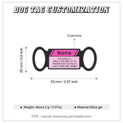 Personalized Silica gel Dog Tag