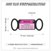 Personalized Silica gel Dog Tag
