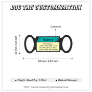 Personalized Silica gel Dog Tag