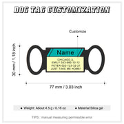 Personalized Silica gel Dog Tag