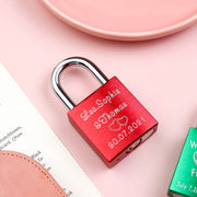 Personalized Alumium Custom Love Lock