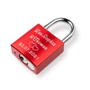 Personalized Alumium Custom Love Lock