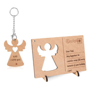 Personalized Wooden Greeting Card