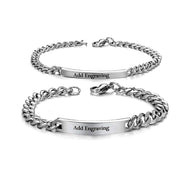 Stainless Steel Couple Bracelet