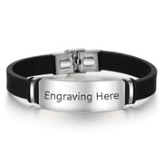 Personalized Stainless Steel Bracelet