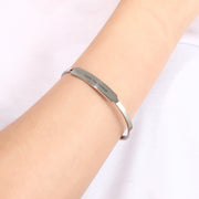 Engraving Stainless Steel Bracelet