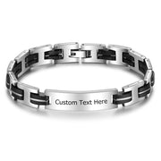Personalized Name Stainless Steel Bracelet
