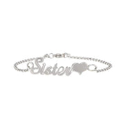 Personalized 925 Sterling Silver Bracelet