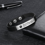 Engraving Stainless Steel Bracelet