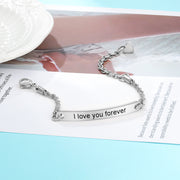 Engraving Stainless Steel Name Bracelet