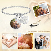 Stainless Steel Personalized Photo Bracelet