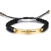 Personalized Stainless Steel Bracelet