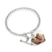 Personalized Stainless Steel Photo Bracelet