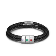 Engraved Stainless Steel Bracelet
