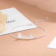 925 Silver Name Bracelet