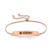 Personalized Stainless Steel Spotify Code Bracelet