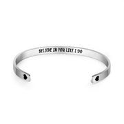 Have Been Vaccinated Engraved Stainless Steel Bracelet
