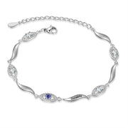 Personalized Evil Eye Bracelet