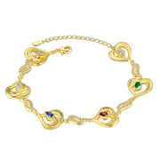 Custom Heart Bracelet