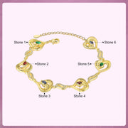Custom Heart Bracelet