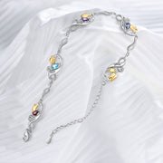 Custom Rose Flower Bracelet