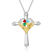 Custom Cross Pendant Necklace