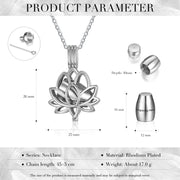 Custom Lotus Ashes Necklace