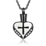 Custom Heart Ashes Necklace