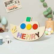 Custom Name Ship Puzzle