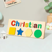 Custom Name Wooden Puzzle