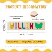 Custom Name Wooden Puzzle