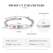 Custom Medical Bracelet