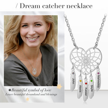 Custom Dreamcatcher Necklace
