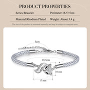 Custom Fox Couple Bracelet