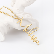 925 Sterling Silver Standard Name Necklace #NE103911