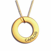 Custom Circle Necklace