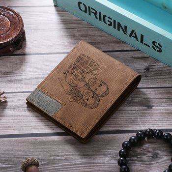 Personalized PU Leather Wallet