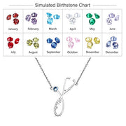Doctor's Stethoscope Name Necklace