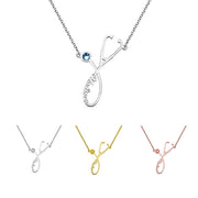 Doctor's Stethoscope Name Necklace